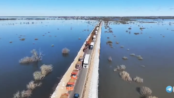 Паводковая ситуация в Абатском районе Тюменской области. 30 апреля 2024