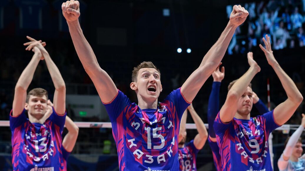 Казанский "Зенит" возглавил таблицу чемпионата России по волейболу