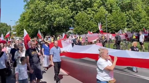 Марш против вовлечения Польши в боевые действия на Украине