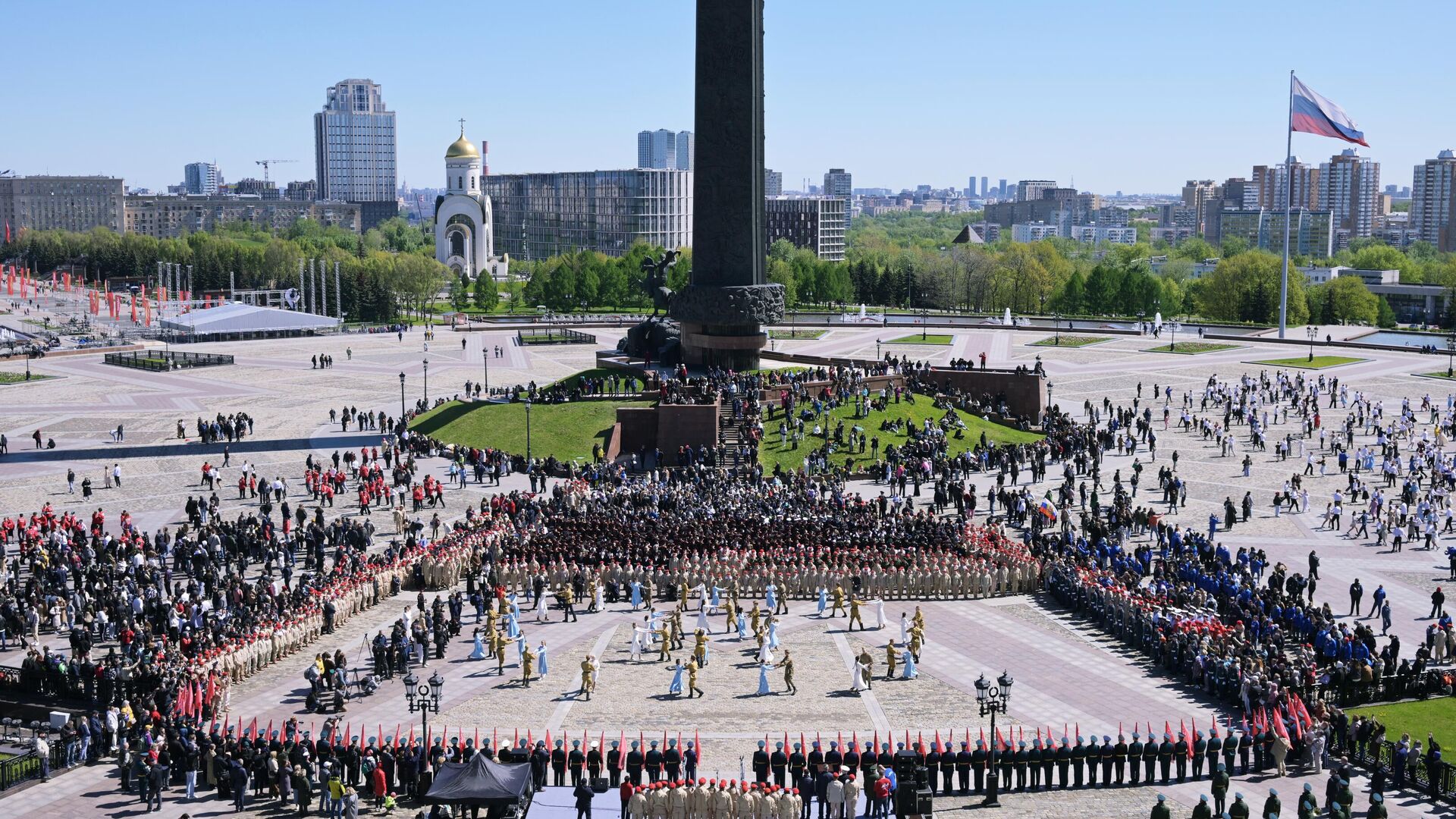 Поклонная гора в Москве - РИА Новости, 1920, 09.05.2024