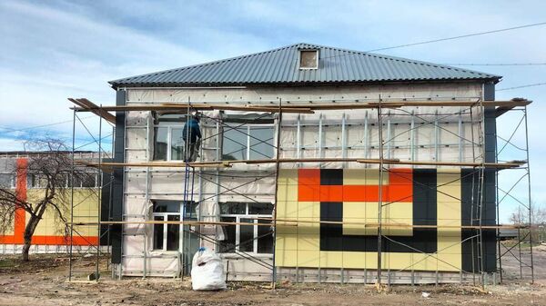 Капитальный ремонт школы в Омской области