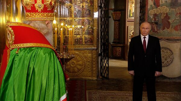 Благословение Путина патриархом Кириллом