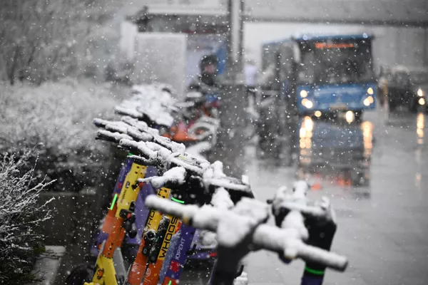 モスクワの雪