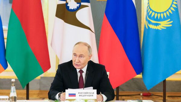 Путин на юбилейном заседании Высшего Евразийского экономического совета 