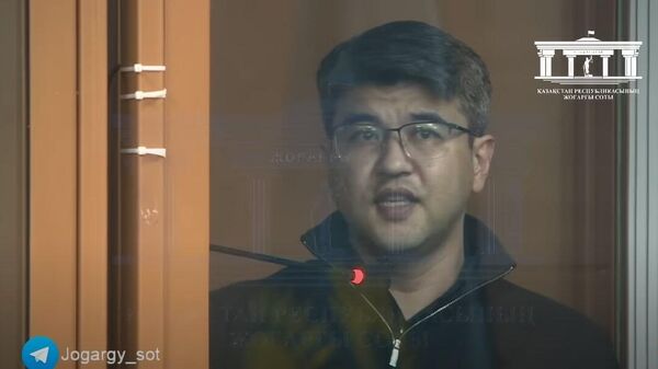 Куандык Бишимбаев во время судебного заседания