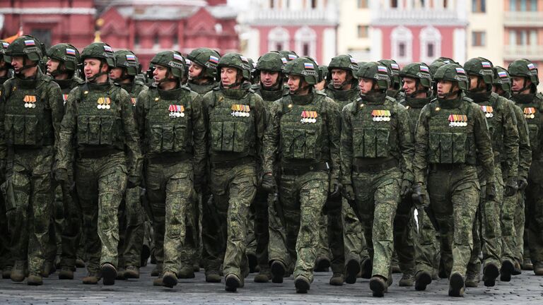 Военнослужащие – участники СВО на военном параде на Красной площади в честь 79-летия Победы в Великой Отечественной войне