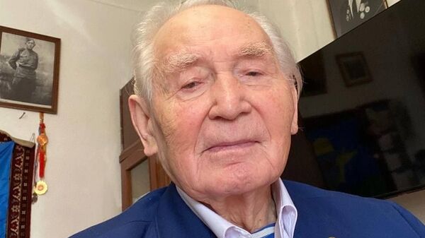 98-летний ветеран Великой Отечественной войны из Томска Федор Бондаренко