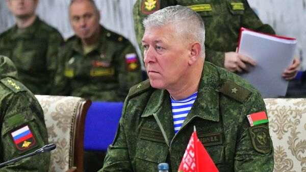 Начальник Генерального штаба Вооруженных сил Республики Беларусь генерал-майор Виктор Гулевич 