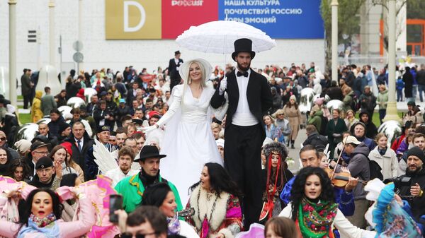 Выставка Россия. Открытие первого Всероссийского свадебного фестиваля