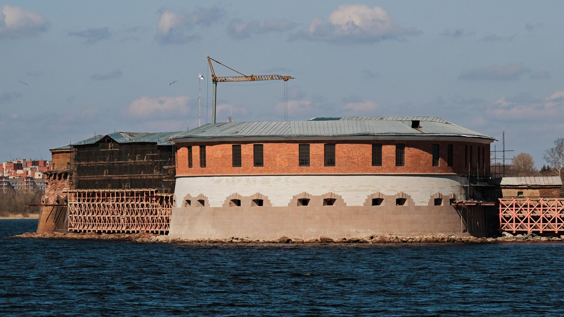 Форт Петр I в Кронштадте - РИА Новости, 1920, 13.05.2024