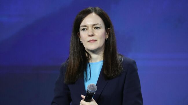 Заместитель мэра Москвы руководитель департамента экономической политики и развития города Мария Багреева