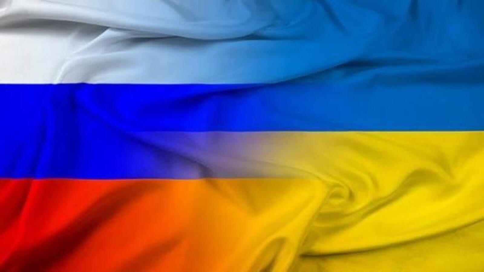 Флаги России и Украины - РИА Новости, 1920, 14.05.2024