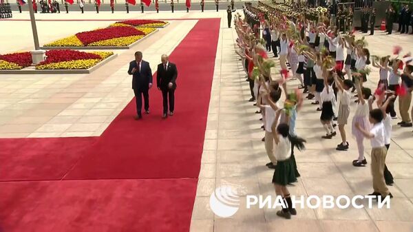 Встреча Путина и Си Цзиньпина в Пекине 