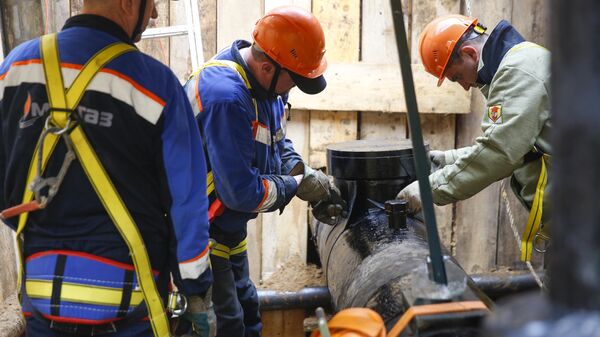 Реконструкция газопровода в московском районе Хамовники