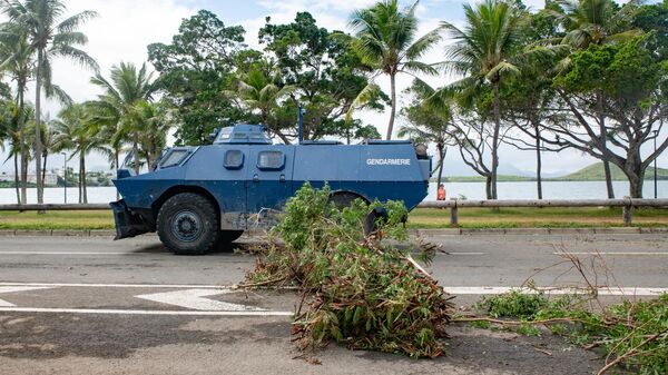 Бронетранспортер жандармерии в Нумеа,  Новая Каледония 