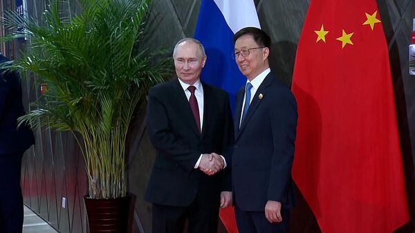 Встреча Путина и заместителя председателя КНР Хань Чжэна