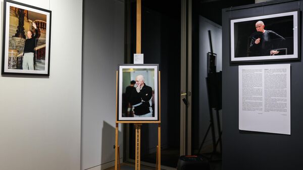 Открытие фотовыставки о Ролане Пети в Париже 