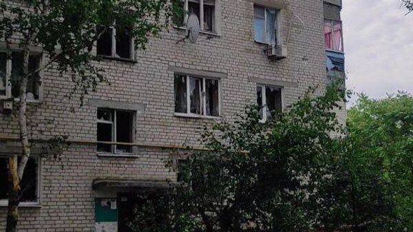 Последствия обстрела Васильевки в Запорожской области