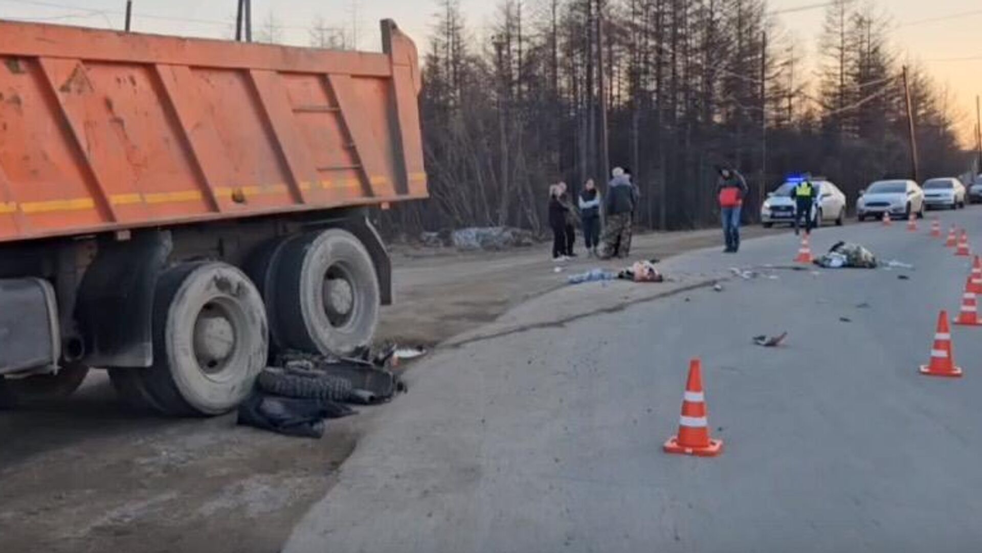 На Колыме подросток врезался в 