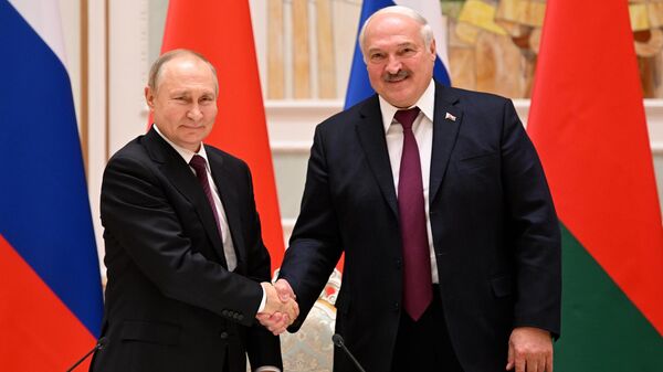 LIVE: Переговоры Путина и Лукашенко в Минске 
