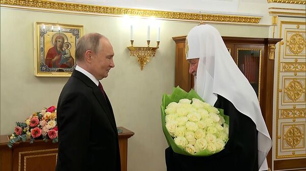 Встреча Путина и патриарха Кирилла
