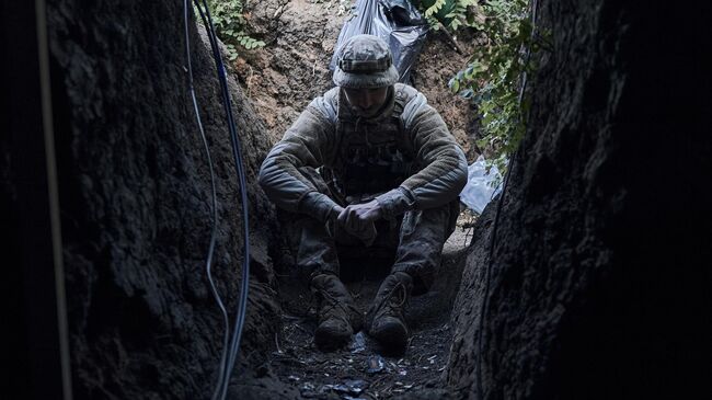 Украинский солдат