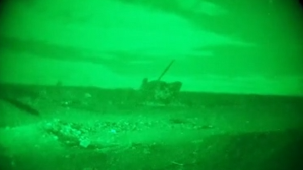 Танк ВСУ, угнанный Лихачевым Максимом, который сдался в плен российским войскам под Донецком