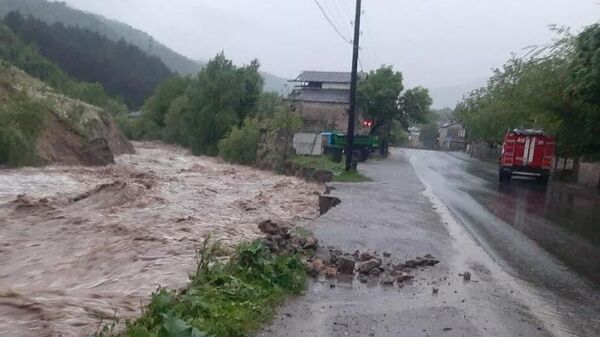 Последствия наводнения на севере Армении