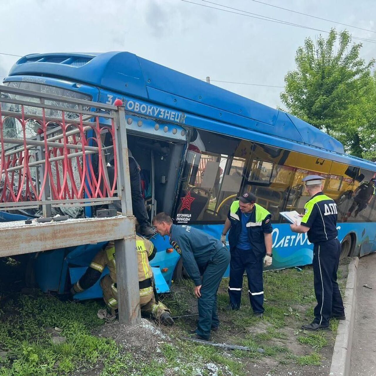 В Кузбассе автобус попал в ДТП - РИА Новости, 26.05.2024