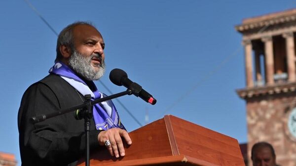 Глава Тавушской епархии Армянской апостольской церкви архиепископ Баграт Галстанян