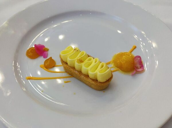 Шеф-повар сети кофеен Капучино Дарья Исаева предложила на гастрокэпме десерт Абрикосовая фантазия Шеф-повар сети кофеен Капучино Дарья Исаева предложила на гастрокэпме десерт Абрикосовая фантазия