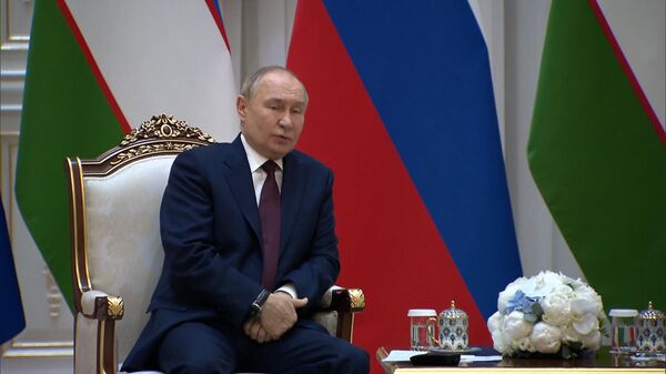 Это очень хороший результат – Путин о темпах развития экономических связей РФ и Узбекистана