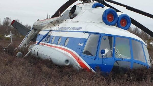 Жесткая посадка Ми-8 в Мурманской области