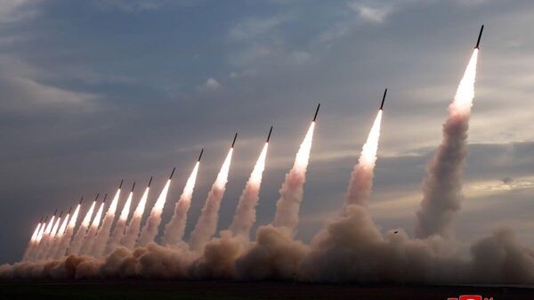 Запуск северокорейских ракет