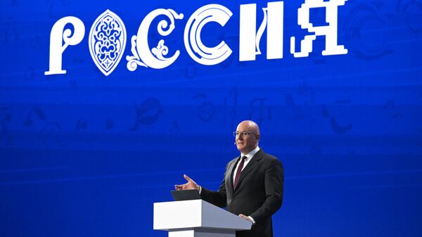Заместитель председателя правительства РФ Дмитрий Чернышенко на выставке Россия