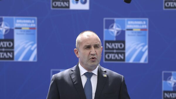 Президент Болгарии Румен Радев на саммите НАТО в Брюсселе