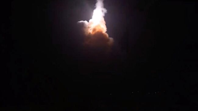 Тестовый пуск межконтинентальной баллистической ракеты Minuteman III