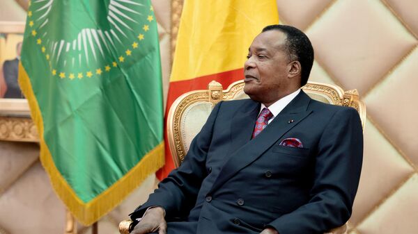 Президент Республики Конго Дени Сассу-Нгессо. Архивное фото