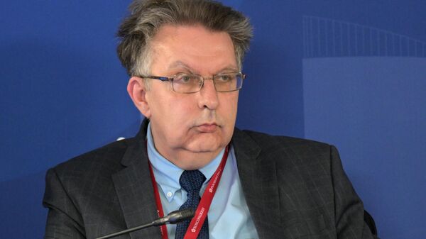 Директор латиноамериканского департамента МИД РФ Александр Щетинин на ПМЭФ-2024