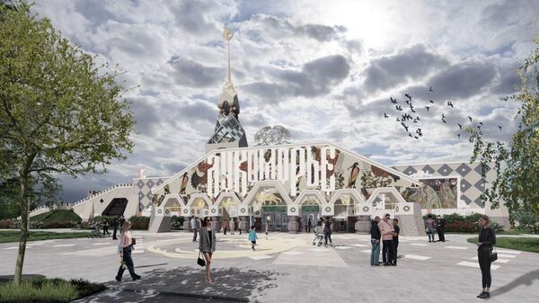 Проект парка развлечений Лукоморье по мотивам сказок Пушкина в городе Пушкин под Петербургом