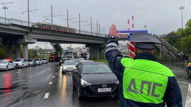 ДТП с участием 2 трамваев на Логовом шоссе в Кемерово 