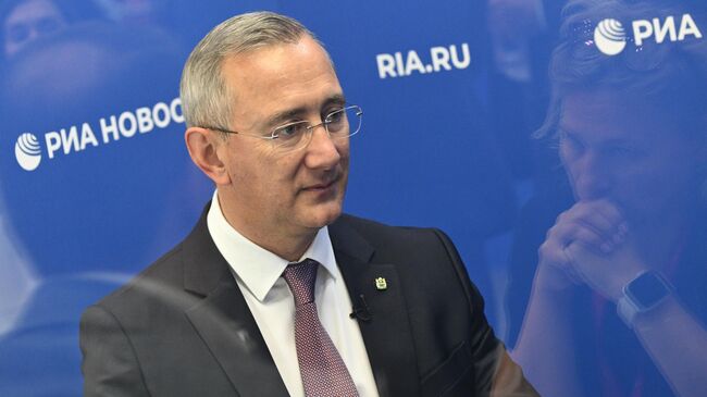Губернатор Калужской области Владислав Шапша на ПМЭФ-2024
