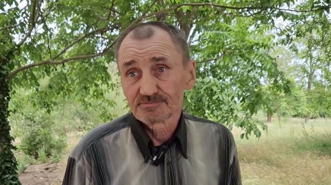 Житель села Корсунки Херсонской области Владимир