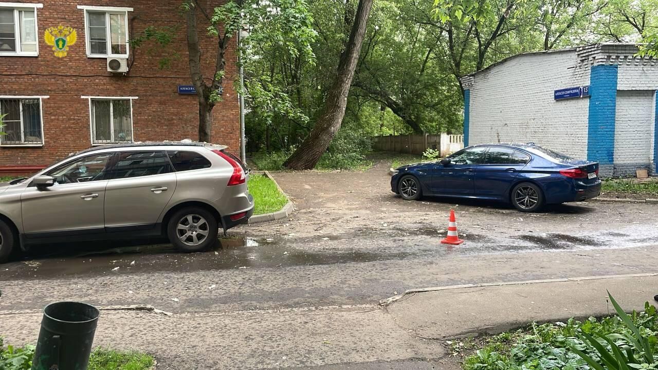Место убийства мужчины на западе Москвы - РИА Новости, 1920, 06.06.2024