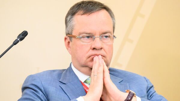 Заместитель министра финансов Российской Федерации Алексей Моисеев на ПМЭФ-2024