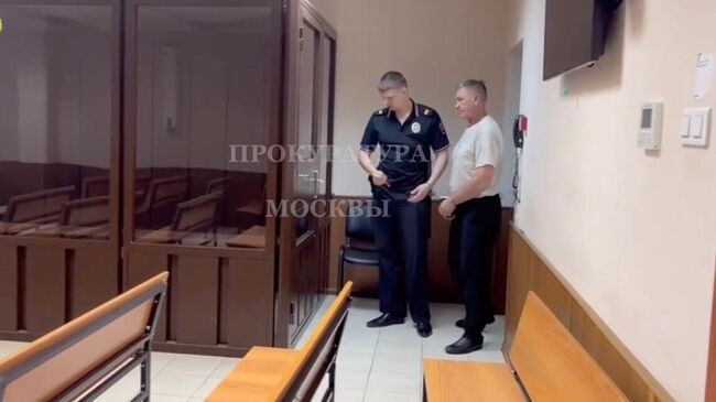 Мужчина, открывший стрельбу в Бибирево, в зале суда. 6 июня 2024
