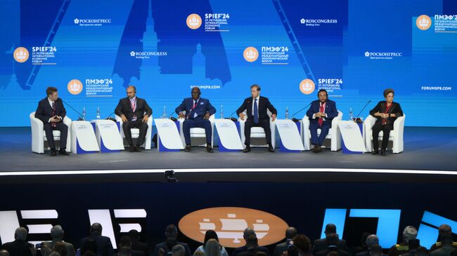 Петербургский международный экономический форум. 6 июня 2024