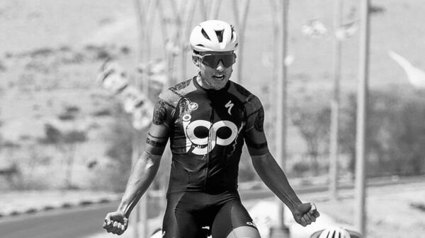 Израильский велогонщик Гай Тимор