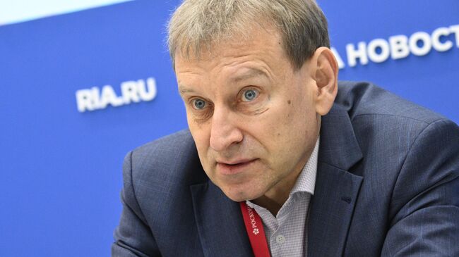 Основатель ГК Геоскан Алексей Семенов на ПМЭФ-2024