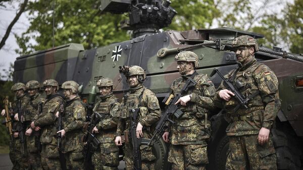 Немецкие солдаты Бундесвера